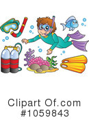 Snorkel Clipart #1059843 by visekart