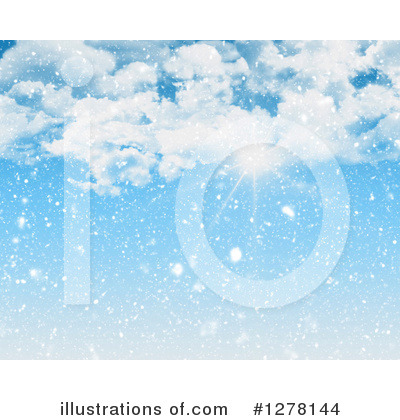 Royalty-Free (RF) Snow Clipart Illustration by KJ Pargeter - Stock Sample #1278144