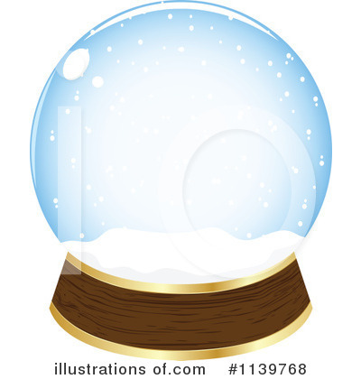 Snow Globe Clipart #1139768 by Andrei Marincas