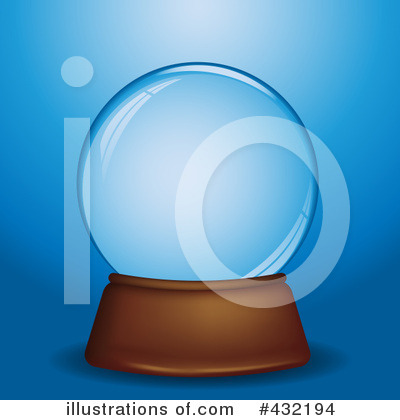 Royalty-Free (RF) Snow Globe Clipart Illustration by KJ Pargeter - Stock Sample #432194