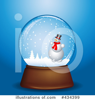 Snow Globe Clipart #434399 by KJ Pargeter