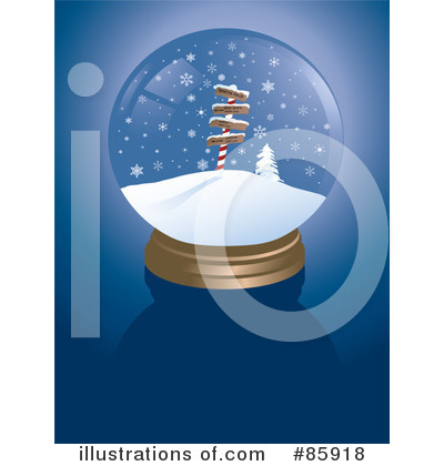 Royalty-Free (RF) Snow Globe Clipart Illustration by Rasmussen Images - Stock Sample #85918