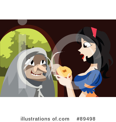 Royalty-Free (RF) Snow White Clipart Illustration by mayawizard101 - Stock Sample #89498