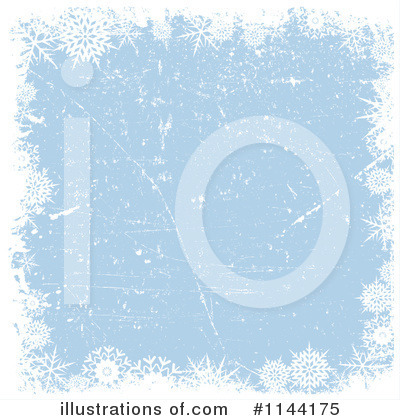 Royalty-Free (RF) Snowflake Background Clipart Illustration by KJ Pargeter - Stock Sample #1144175
