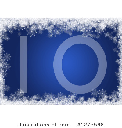 Royalty-Free (RF) Snowflake Background Clipart Illustration by KJ Pargeter - Stock Sample #1275568