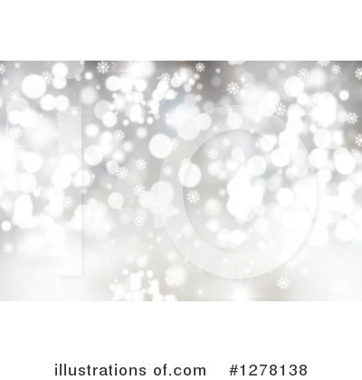 Royalty-Free (RF) Snowflake Background Clipart Illustration by KJ Pargeter - Stock Sample #1278138