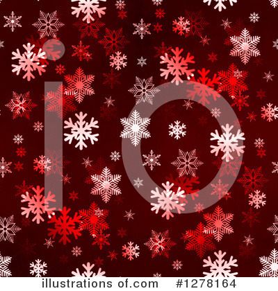 Royalty-Free (RF) Snowflake Background Clipart Illustration by oboy - Stock Sample #1278164