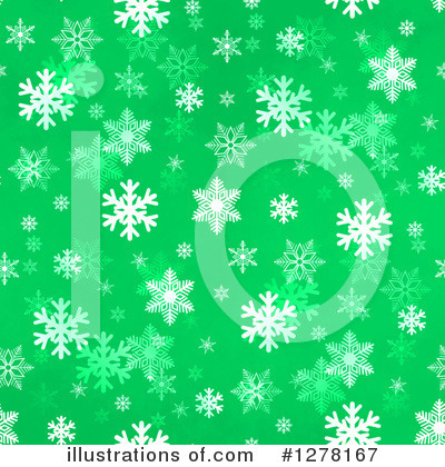 Royalty-Free (RF) Snowflake Background Clipart Illustration by oboy - Stock Sample #1278167