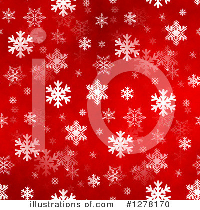 Royalty-Free (RF) Snowflake Background Clipart Illustration by oboy - Stock Sample #1278170