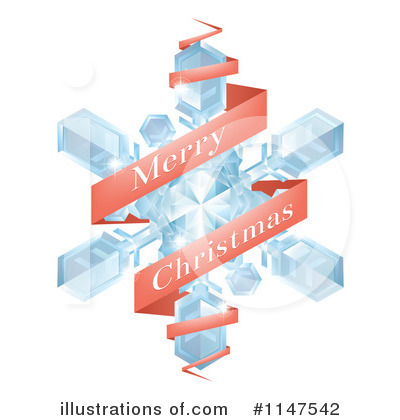 Royalty-Free (RF) Snowflake Clipart Illustration by AtStockIllustration - Stock Sample #1147542