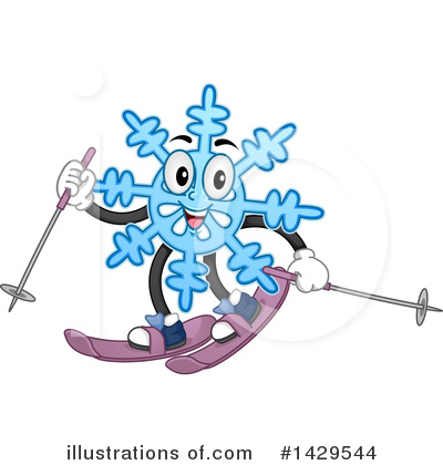 Royalty-Free (RF) Snowflake Clipart Illustration by BNP Design Studio - Stock Sample #1429544