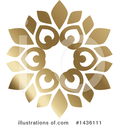 Royalty-Free (RF) Snowflake Clipart Illustration by KJ Pargeter - Stock Sample #1436111