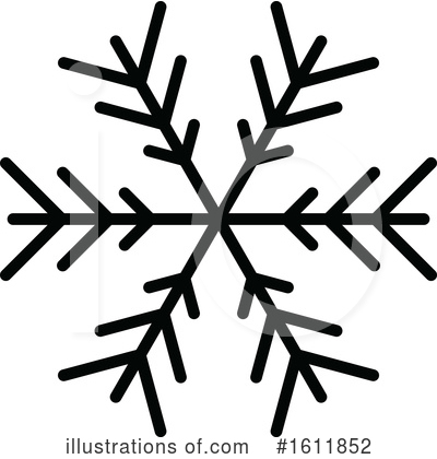 Royalty-Free (RF) Snowflake Clipart Illustration by dero - Stock Sample #1611852