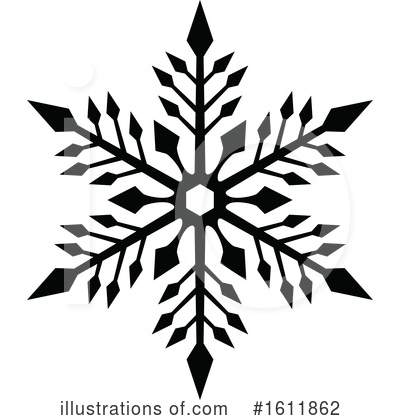 Royalty-Free (RF) Snowflake Clipart Illustration by dero - Stock Sample #1611862