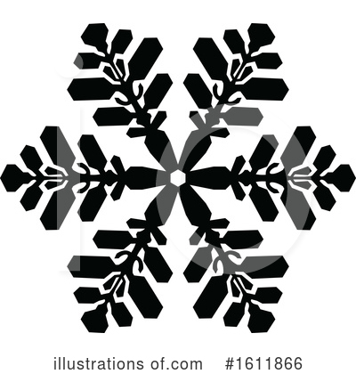 Royalty-Free (RF) Snowflake Clipart Illustration by dero - Stock Sample #1611866