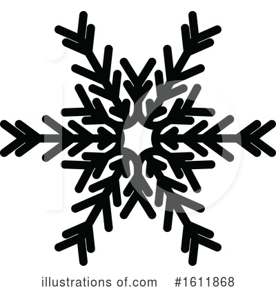 Royalty-Free (RF) Snowflake Clipart Illustration by dero - Stock Sample #1611868