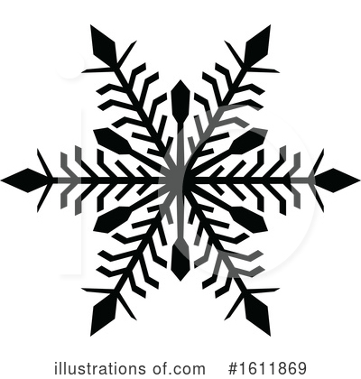 Royalty-Free (RF) Snowflake Clipart Illustration by dero - Stock Sample #1611869