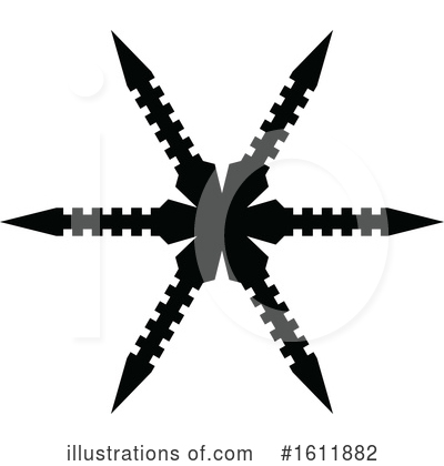 Royalty-Free (RF) Snowflake Clipart Illustration by dero - Stock Sample #1611882