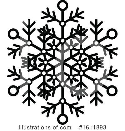 Royalty-Free (RF) Snowflake Clipart Illustration by dero - Stock Sample #1611893