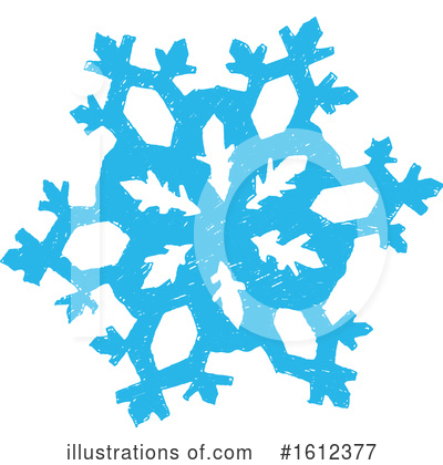 Snowflakes Clipart #1612377 by Cherie Reve