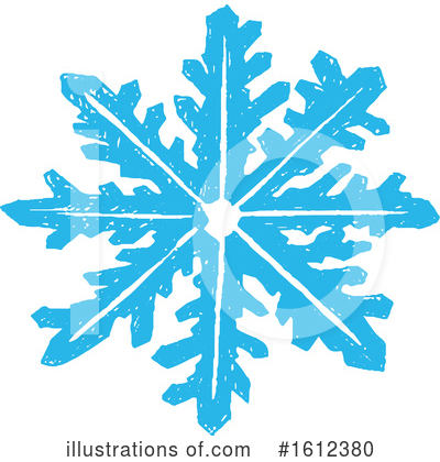 Royalty-Free (RF) Snowflake Clipart Illustration by Cherie Reve - Stock Sample #1612380