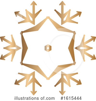 Royalty-Free (RF) Snowflake Clipart Illustration by KJ Pargeter - Stock Sample #1615444