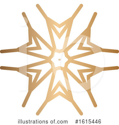 Royalty-Free (RF) Snowflake Clipart Illustration by KJ Pargeter - Stock Sample #1615446