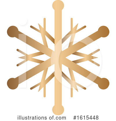 Royalty-Free (RF) Snowflake Clipart Illustration by KJ Pargeter - Stock Sample #1615448