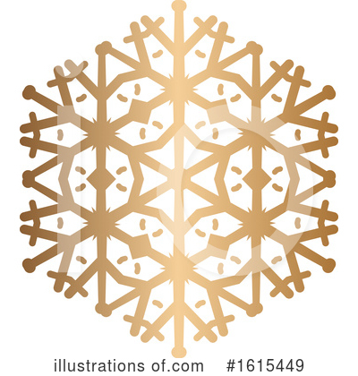 Royalty-Free (RF) Snowflake Clipart Illustration by KJ Pargeter - Stock Sample #1615449