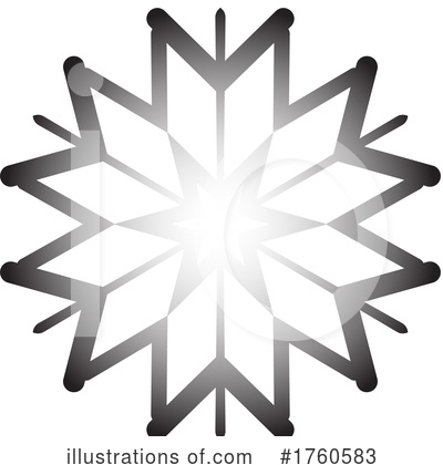Royalty-Free (RF) Snowflake Clipart Illustration by KJ Pargeter - Stock Sample #1760583