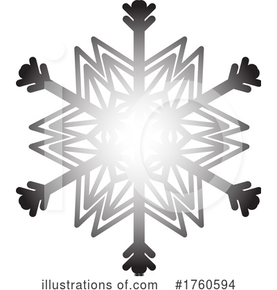 Royalty-Free (RF) Snowflake Clipart Illustration by KJ Pargeter - Stock Sample #1760594