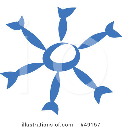 Royalty-Free (RF) Snowflake Clipart Illustration by Prawny - Stock Sample #49157