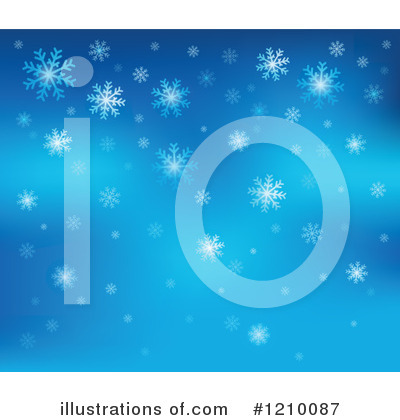 Snowflakes Clipart #1210087 by visekart