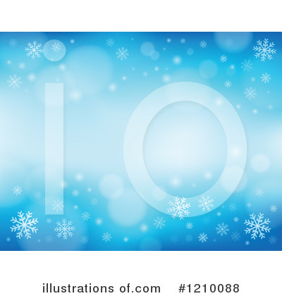 Royalty-Free (RF) Snowflakes Clipart Illustration by visekart - Stock Sample #1210088