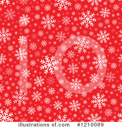 Royalty-Free (RF) Snowflakes Clipart Illustration by visekart - Stock Sample #1210089