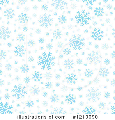Royalty-Free (RF) Snowflakes Clipart Illustration by visekart - Stock Sample #1210090