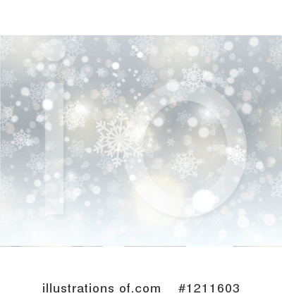 Royalty-Free (RF) Snowflakes Clipart Illustration by KJ Pargeter - Stock Sample #1211603