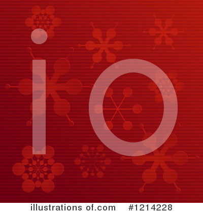 Royalty-Free (RF) Snowflakes Clipart Illustration by elaineitalia - Stock Sample #1214228