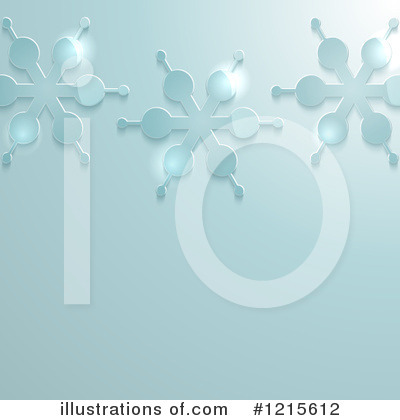 Royalty-Free (RF) Snowflakes Clipart Illustration by elaineitalia - Stock Sample #1215612