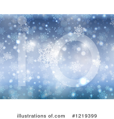 Royalty-Free (RF) Snowflakes Clipart Illustration by KJ Pargeter - Stock Sample #1219399
