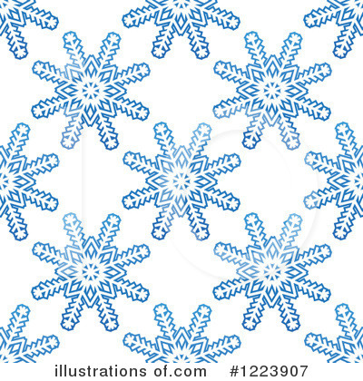 Royalty-Free (RF) Snowflakes Clipart Illustration by Vector Tradition SM - Stock Sample #1223907