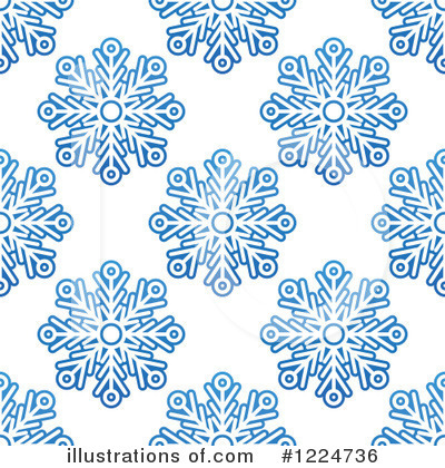 Royalty-Free (RF) Snowflakes Clipart Illustration by Vector Tradition SM - Stock Sample #1224736