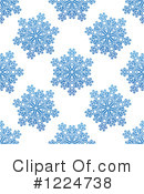 Snowflakes Clipart #1224738 by Vector Tradition SM