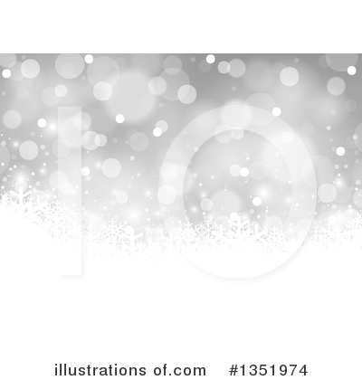 Snowflake Background Clipart #1351974 by dero