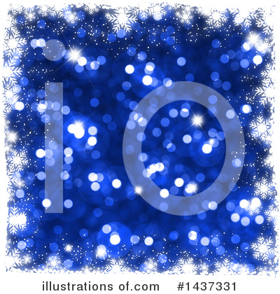 Royalty-Free (RF) Snowflakes Clipart Illustration by KJ Pargeter - Stock Sample #1437331
