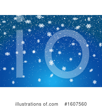 Royalty-Free (RF) Snowflakes Clipart Illustration by KJ Pargeter - Stock Sample #1607560