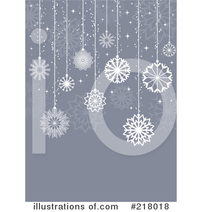 Royalty-Free (RF) Snowflakes Clipart Illustration by KJ Pargeter - Stock Sample #218018