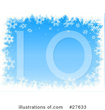 Royalty-Free (RF) Snowflakes Clipart Illustration by KJ Pargeter - Stock Sample #27633