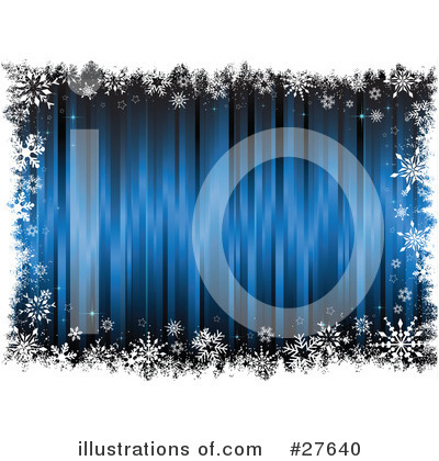 Royalty-Free (RF) Snowflakes Clipart Illustration by KJ Pargeter - Stock Sample #27640