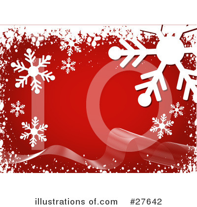 Royalty-Free (RF) Snowflakes Clipart Illustration by KJ Pargeter - Stock Sample #27642